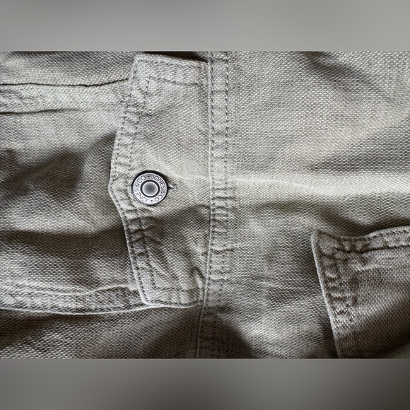 🎉LAST PIECE🎉JNY JONES‎ NEW YORK Linen And Lyocell Blend Jean Jacket - Picture 6 of 7